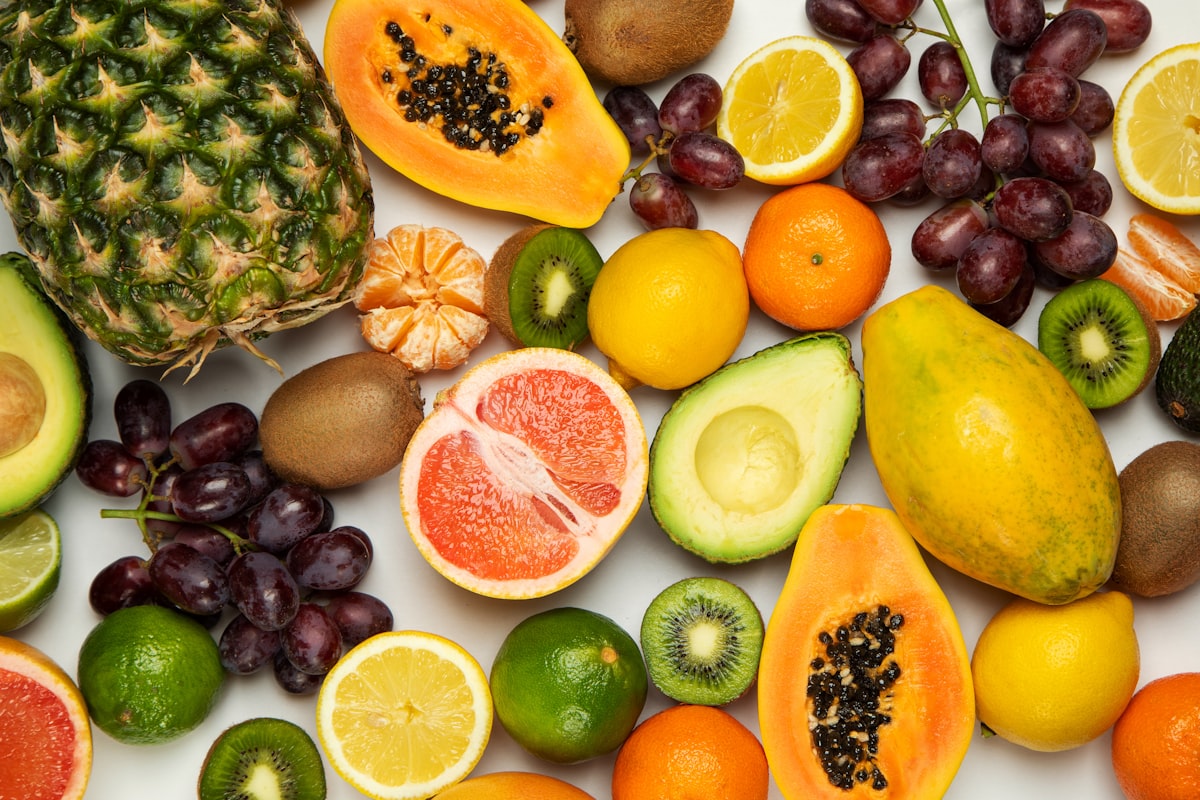 Nutritionist reviewing balanced diet plan